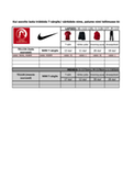 Nike tellimustabel Nike tellimused 2016-2017